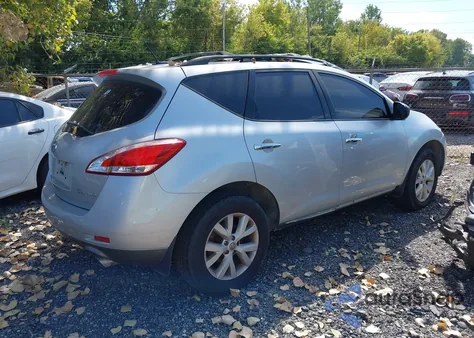 2014 Nissan Murano Sl z USA, uszkodzony, nr VIN JN8AZ1MW0EW504250